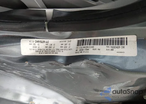 2008 Chrysler Sebring Lx из США, поврежденный, VIN 1C3LC46K28N151445